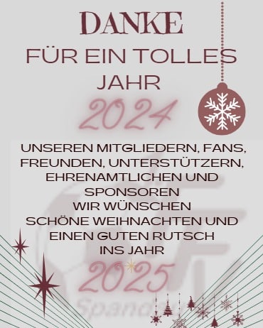 wir wünschen euch ein frohes Fest und einen guten Rutsch!